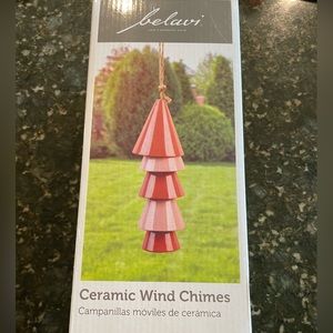 NIB Belavi Ceramic Wind Chimes.